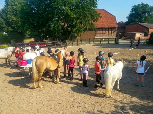 Ponys und Kinder in Uetze